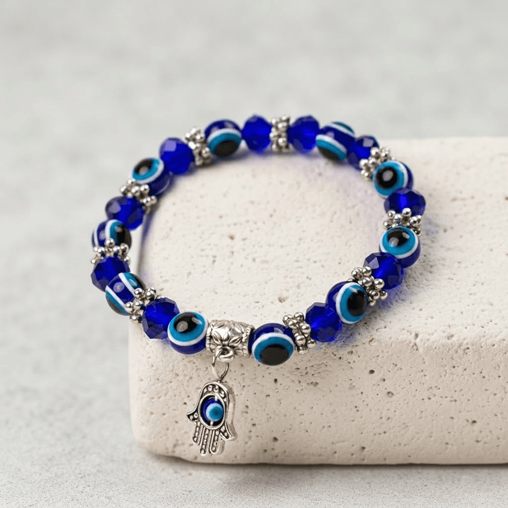 Calm Energy Evil Eye Hamsa Bracelet