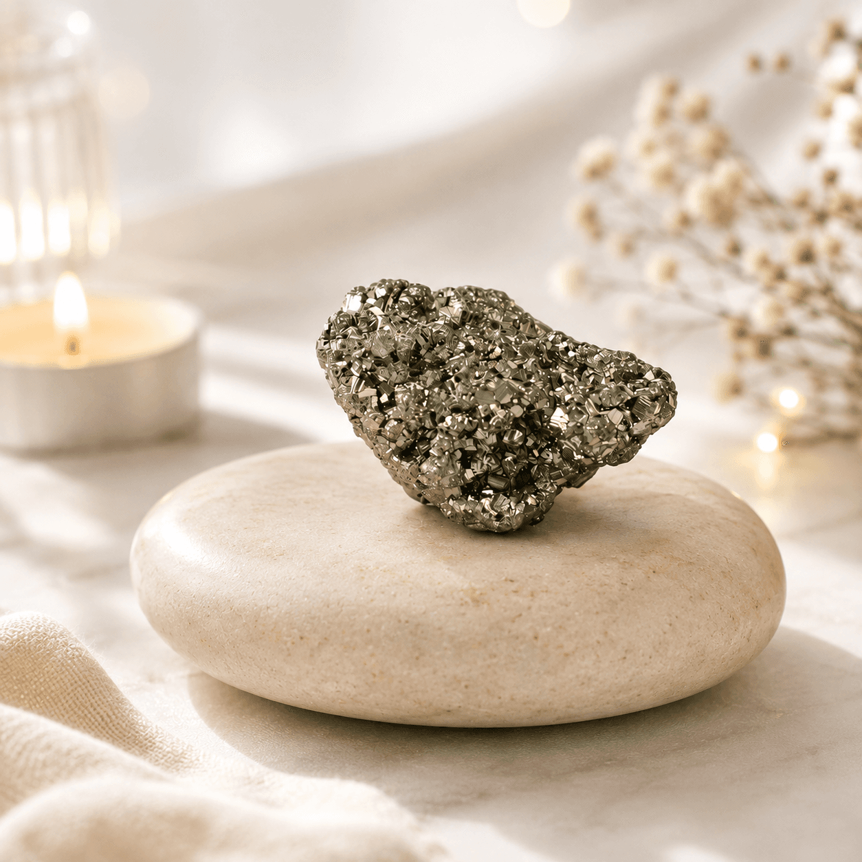 Premium Raw Pyrite Stone for Stability