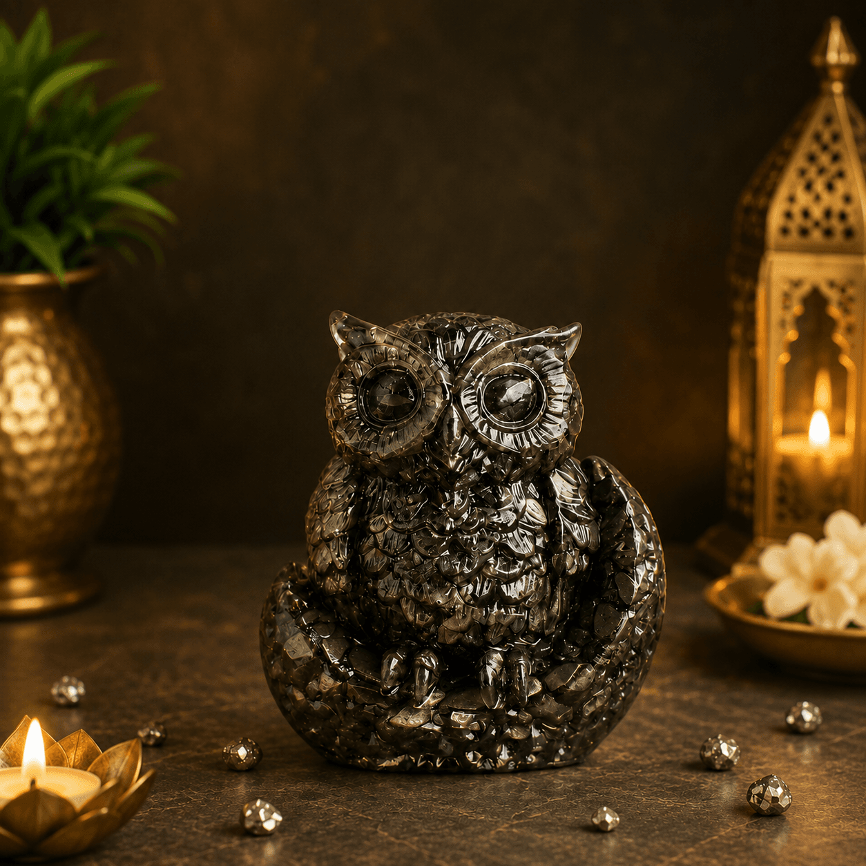 Pyrite Owl for Financial Wisdom