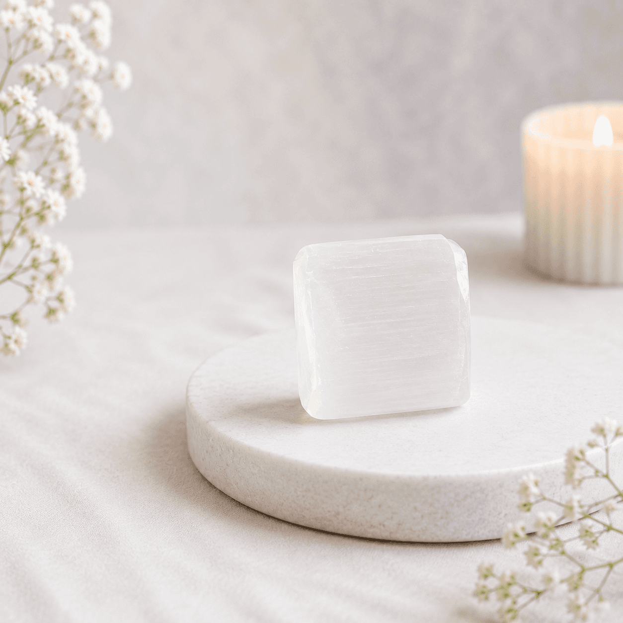 Selenite Aura Cleansing Tumble