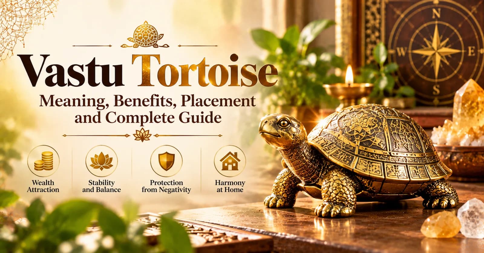Vastu Tortoise: Meaning, Placement & Traditional Significance