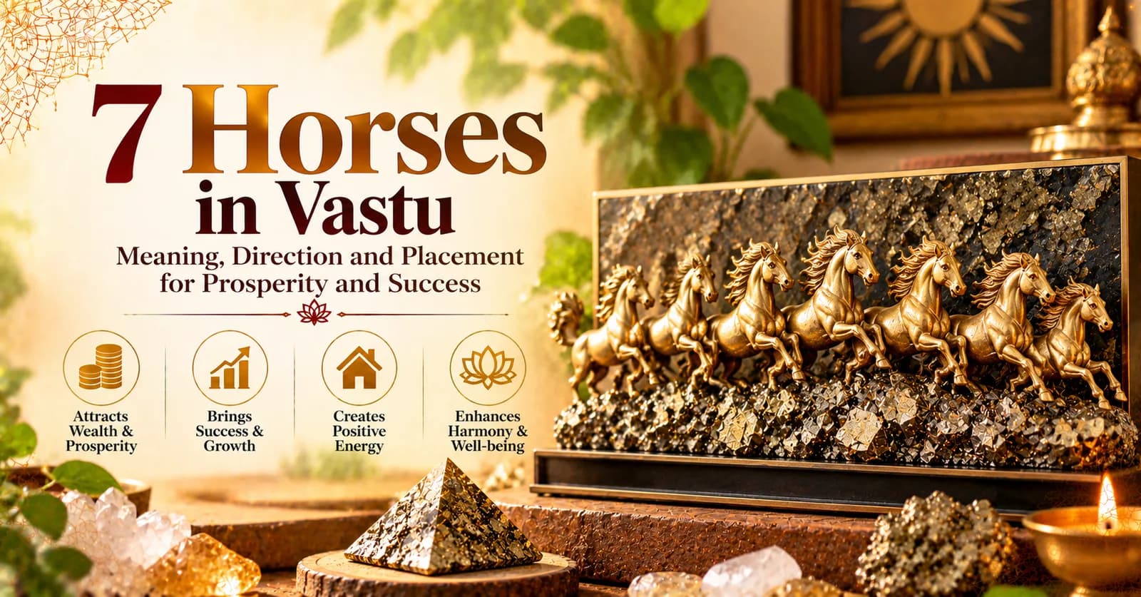 7 Horses in Vastu: Meaning, Direction, Placement & Traditional Beliefs