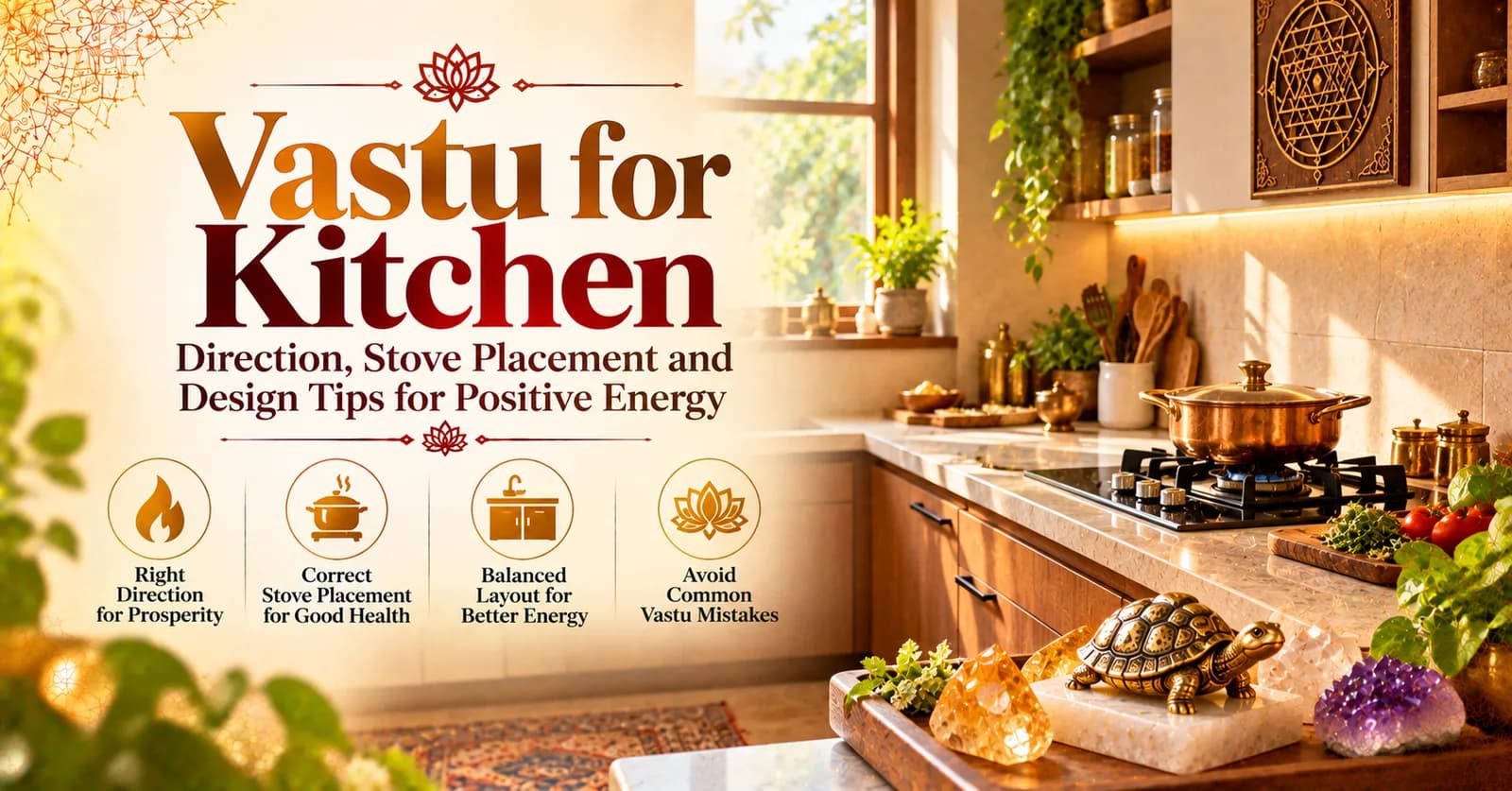 Vastu for Kitchen: Direction, Stove Placement & Common Mistakes