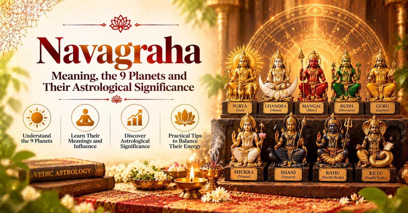 Navagraha in Vedic Astrology: Understanding the Nine Planetary Energies