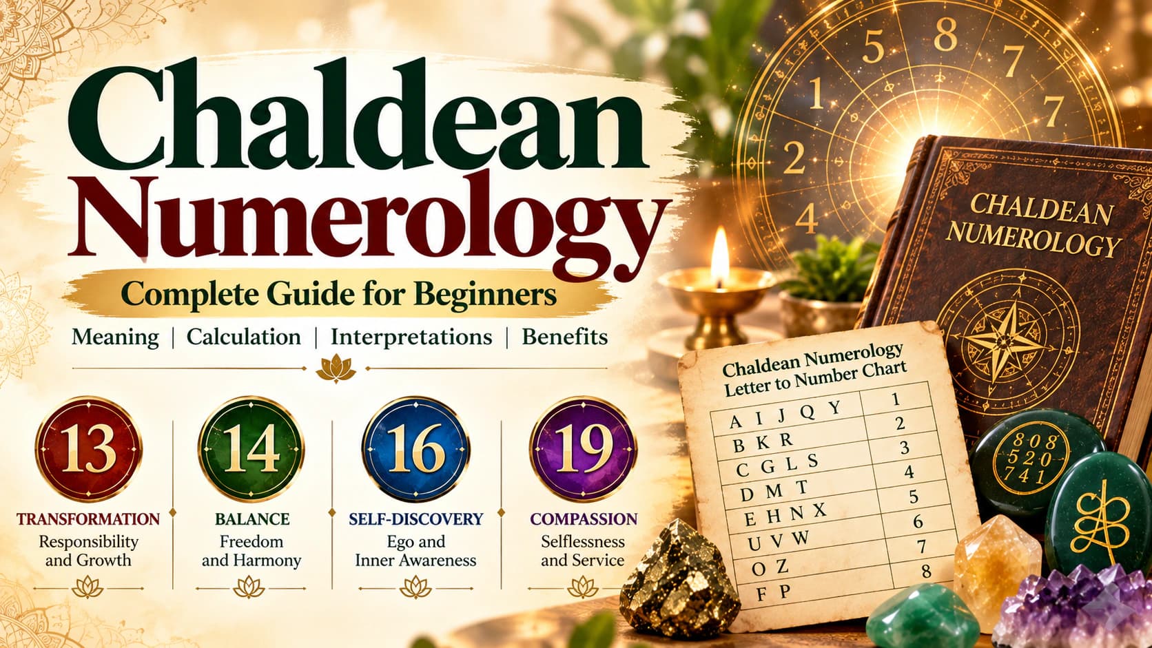 Chaldean Numerology: How the Chaldean Number System Works