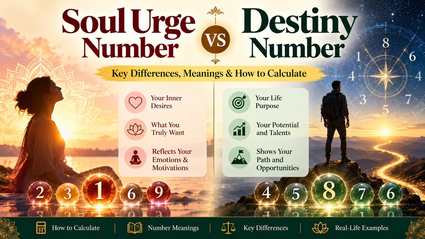 Soul Urge Number vs Destiny Number: Understanding the Difference