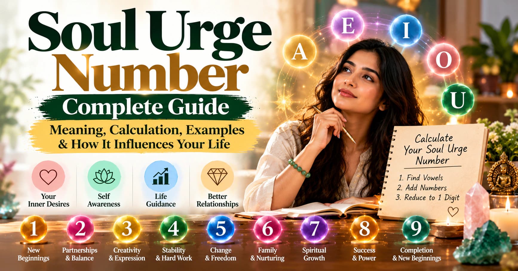 Soul Urge Number: How to Calculate It and Understand Its Meaning