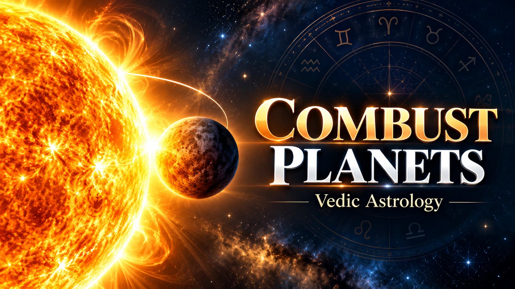 What Is a Combust Planet in Vedic Astrology? Meaning & Interpretation
