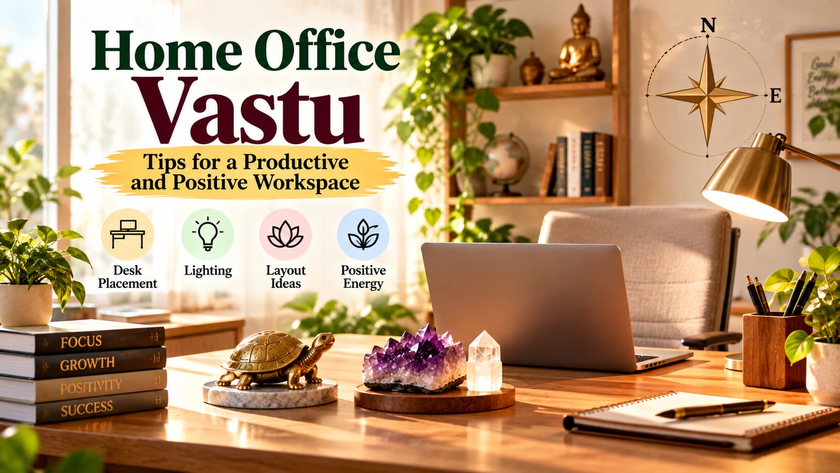 Home Office Vastu: Desk Setup, Lighting & Workspace Layout