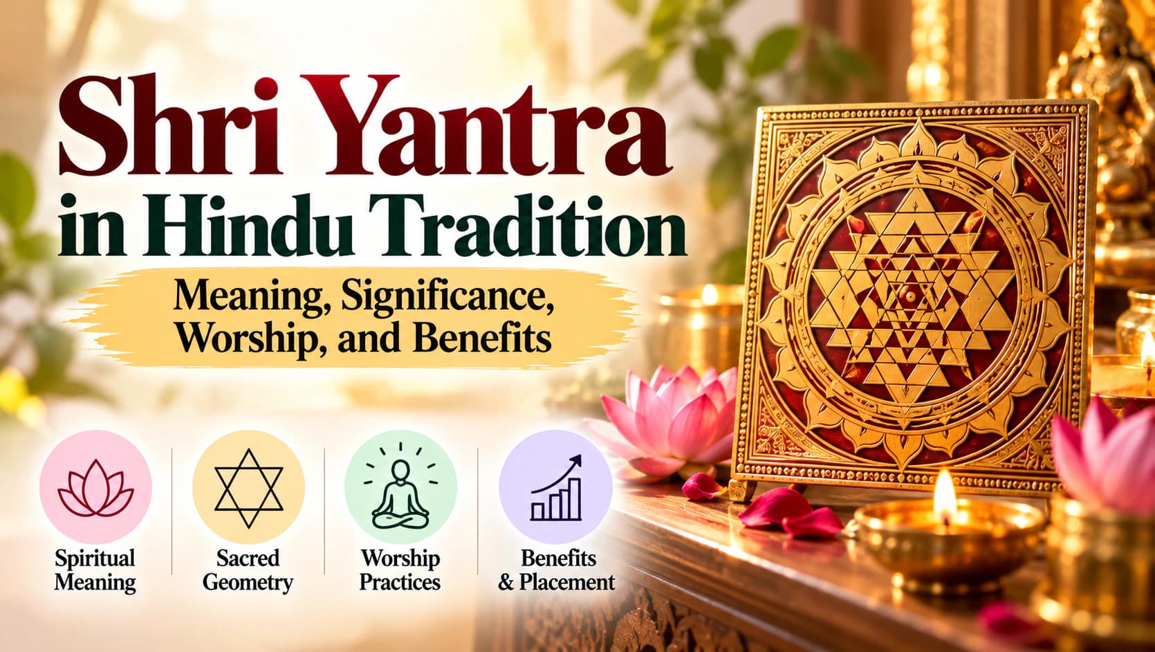Shri Yantra Meaning: Traditional Significance and Worship Practices