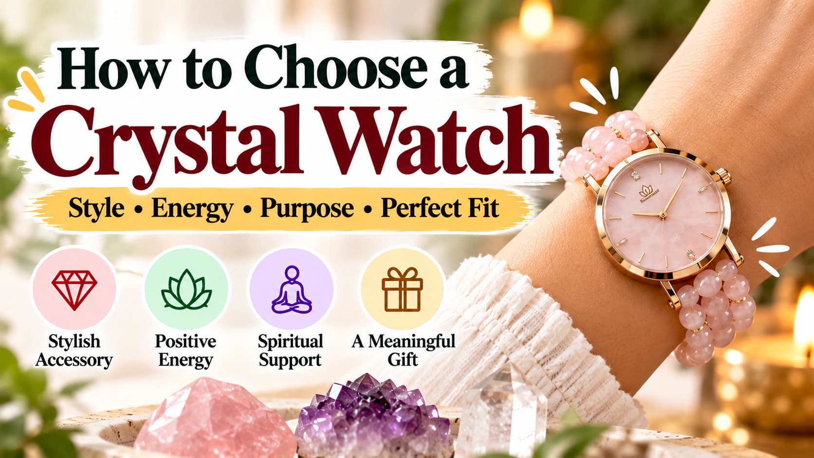 Crystal Watch Buying Guide: Choosing the Right Style and Color