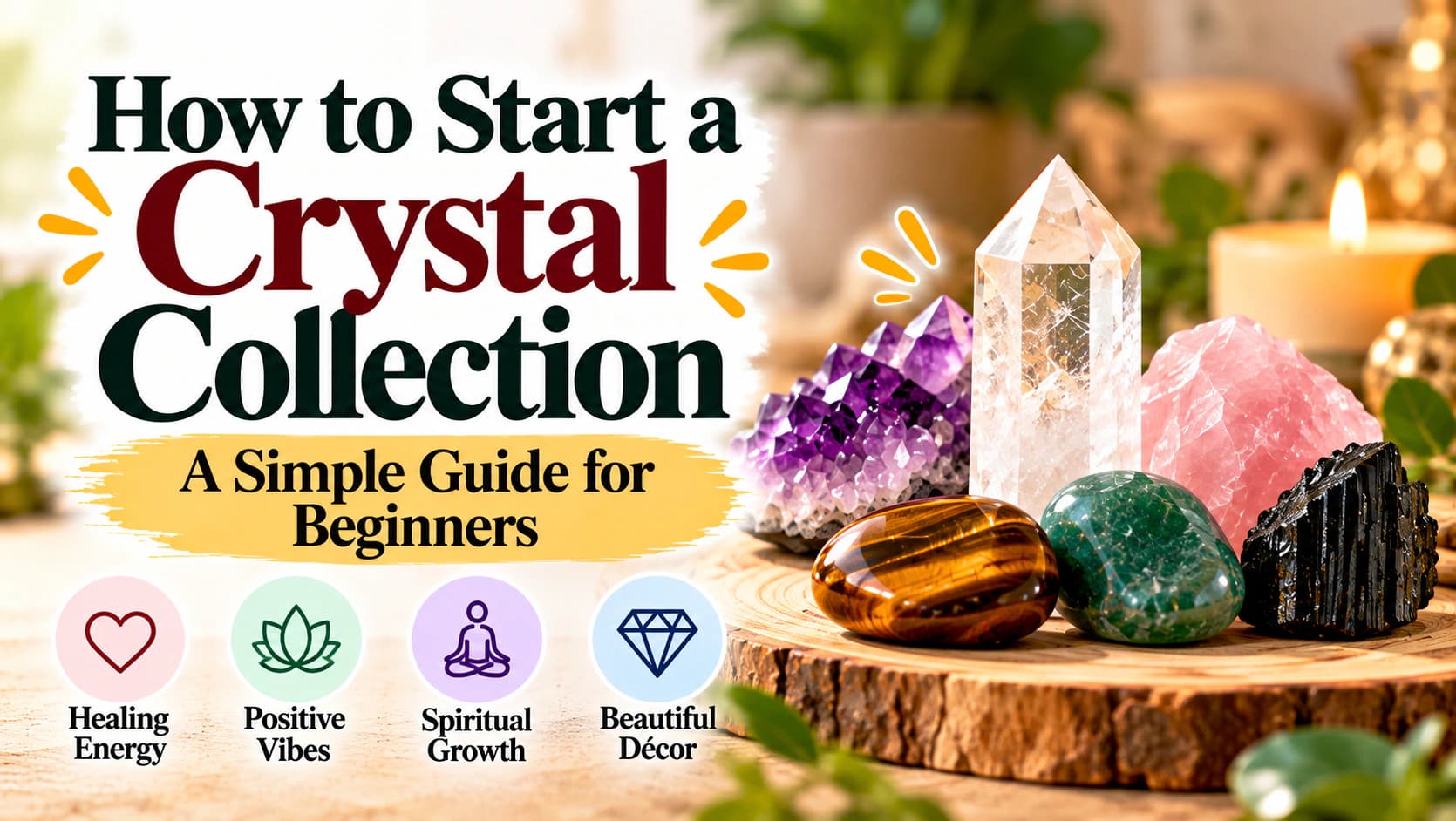 How to Build a Beginner's Crystal Collection: A Practical Buying Checklist