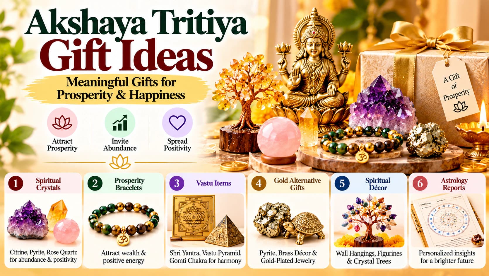 Akshaya Tritiya Gift Ideas: Traditional Spiritual Gifts and Décor