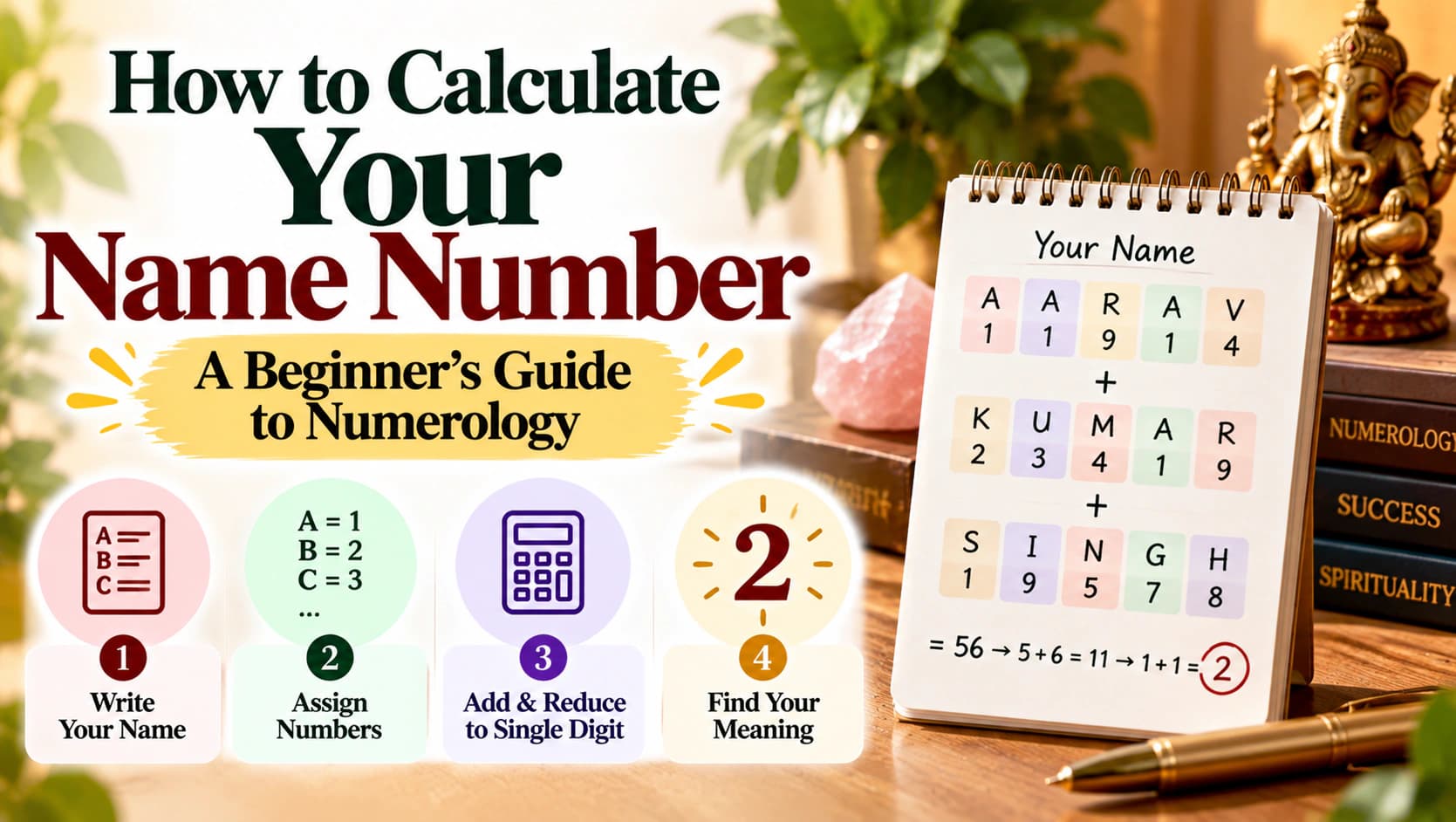 What Is a Name Number in Numerology? A Step-by-Step Calculation Guide