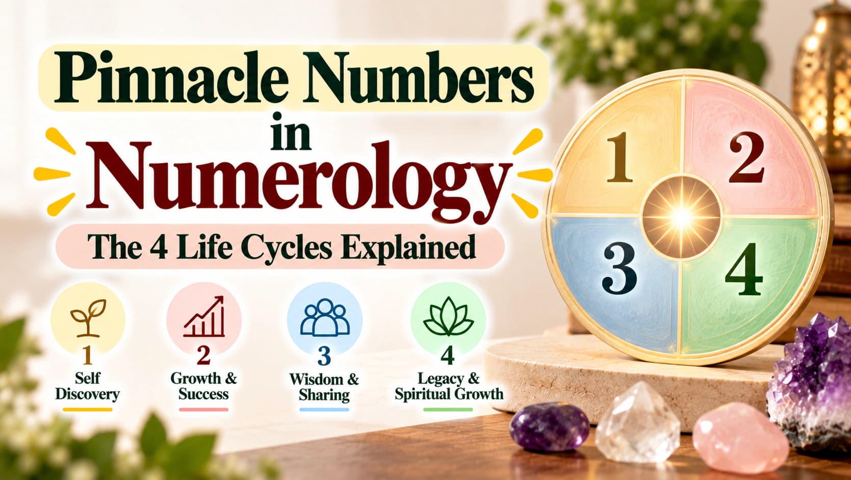 Pinnacle Numbers in Numerology: Understanding the Four Life Cycles