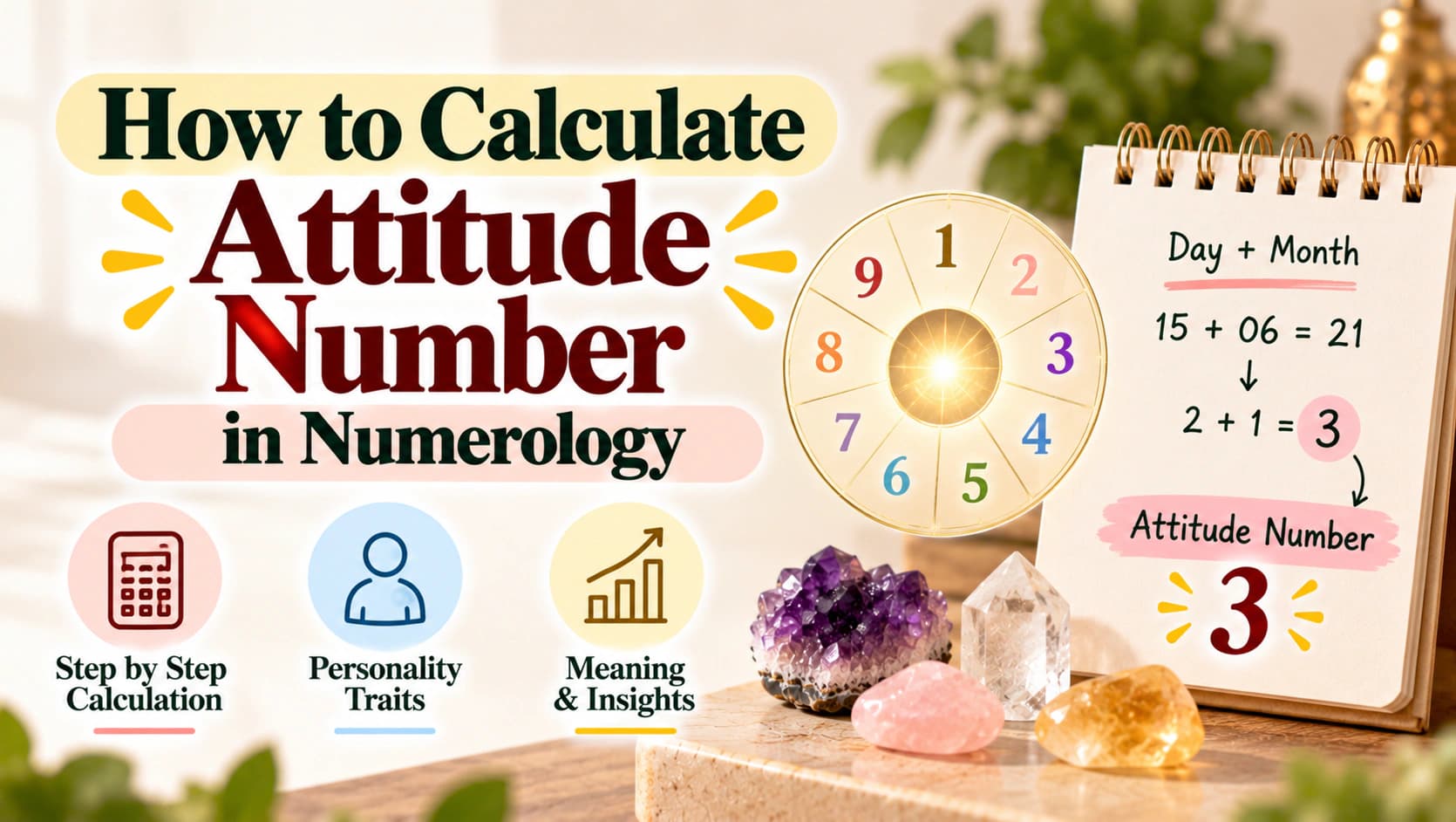 Attitude Number in Numerology: How to Calculate It from Your Birth Date