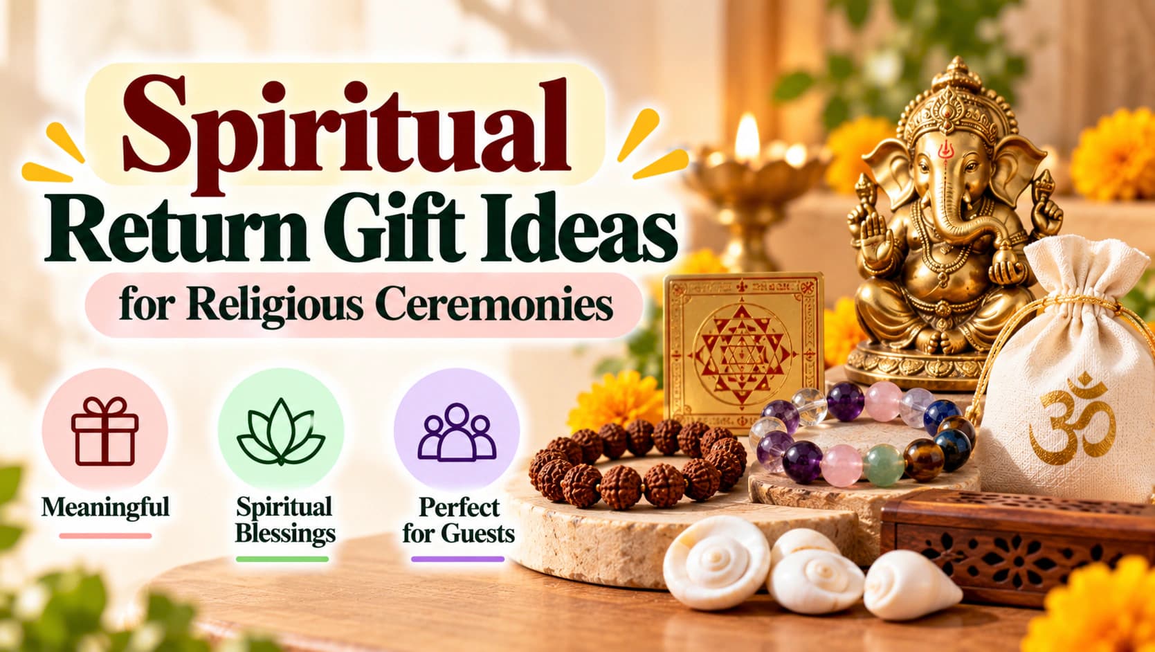 Spiritual Return Gift Ideas for Religious Ceremonies